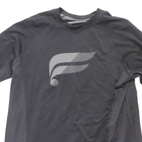 Fabletics Mens Black Training Day Long Sleeve Tee - Size Large - Picture 2 of 5